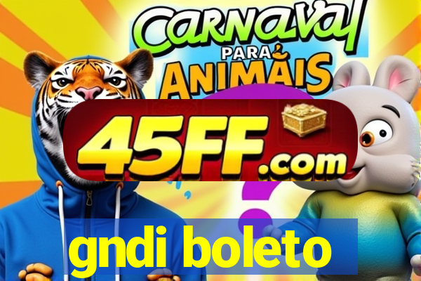 gndi boleto